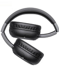 Bluetooth headphones with thumping bass.