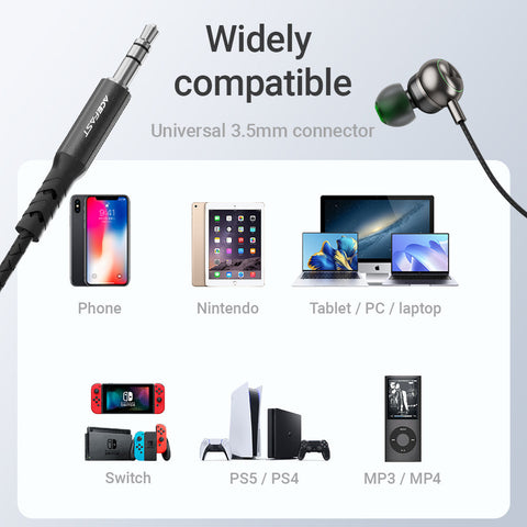 ACEFAST 3.5mm In-Ear Wired Earphones