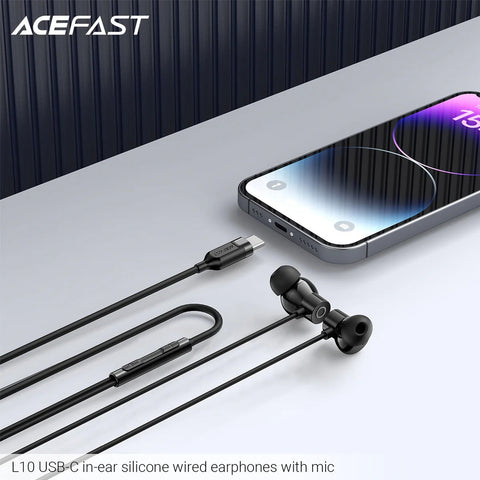 Type-C In-Ear Wired Earphones with Mic