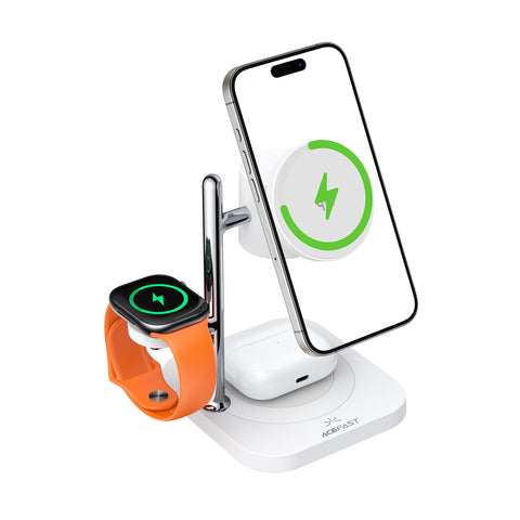 4-in-1 Desktop Wireless Charger with Night Light