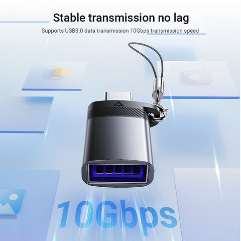 Female USB-A to Type-C Adapter