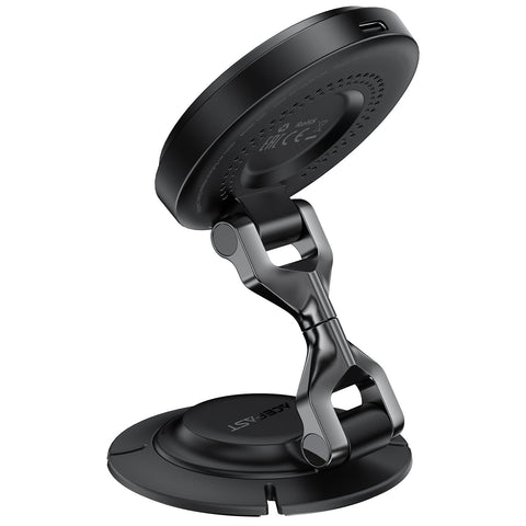 Magnetic Folding Wireless Charging Car Phone Holder
