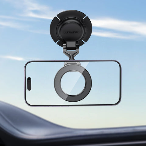 Magnetic Folding Wireless Charging Car Phone Holder