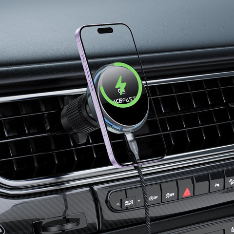 Qi2 25W Magnetic Wireless Charging Car Phone Holder