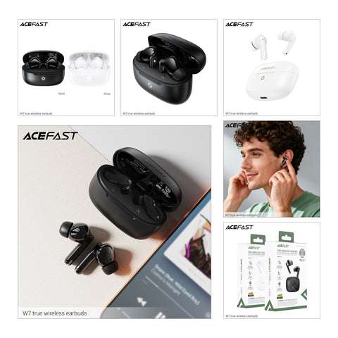 True Wireless Earbuds with Up to 24 Hrs Playing Time