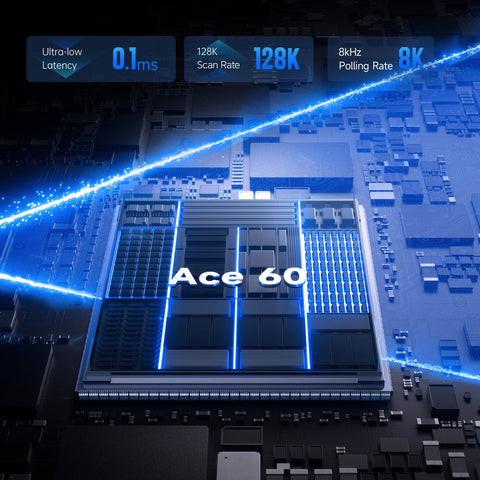 MCHOSE Ace 60 Hall Effect Magnetic Switch Gaming Keyboard