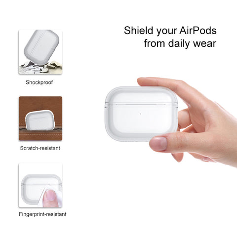 AirPods Case Soft TPU Cover for AirPods Pro (1st Gen 2019)