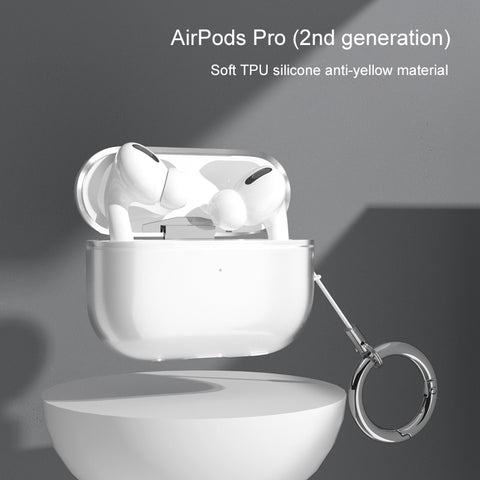 AirPods Case Soft TPU Cover for AirPods Pro (2nd Gen 2022)