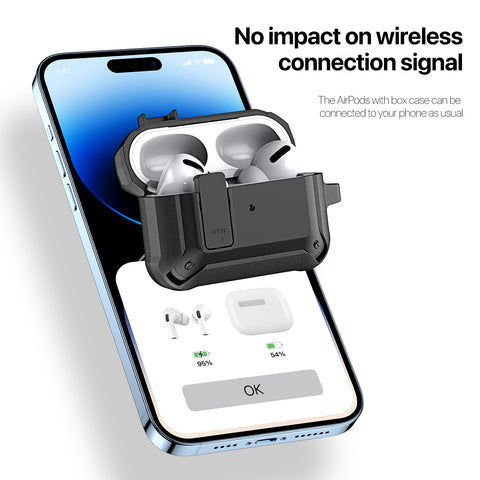 Blue AirPods 3 case, designed for wireless charging convenience