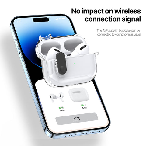 AirPods 4 Purple Case with Wireless Charging Support