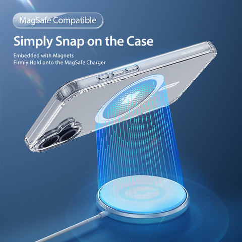 iPhone 16 Case - Clear Magnetic Phone Case