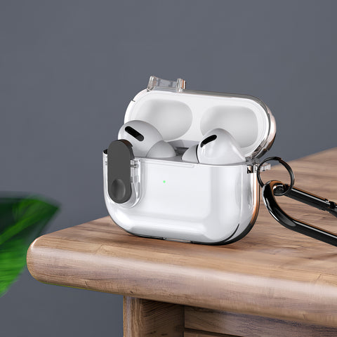 AirPods 4 Purple Case with Wireless Charging Support