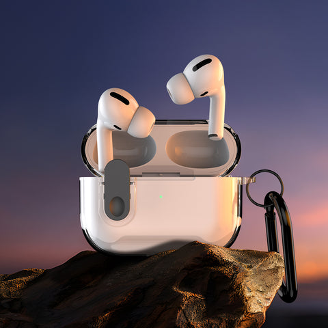 AirPods 4 Clear Case with Wireless Charging Support