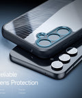 Protective Samsung Galaxy S23 FE case with dual-layer structure
