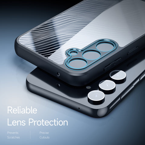 Protective Samsung Galaxy S23 FE case with dual-layer structure