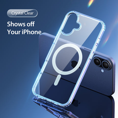 iPhone 16 Case - Clear Magnetic Phone Case