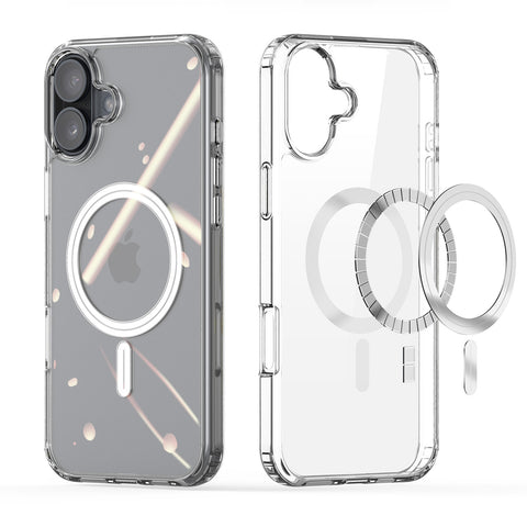 iPhone 16 Case - Clear Magnetic Phone Case