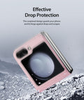 Galaxy Z Flip 5 phone cover with camera and screen protection