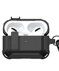 Durable black AirPods Pro cover for rugged defence