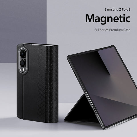 Samsung Galaxy Z Fold8 Wallet Case with Card Holder & Kickstand
