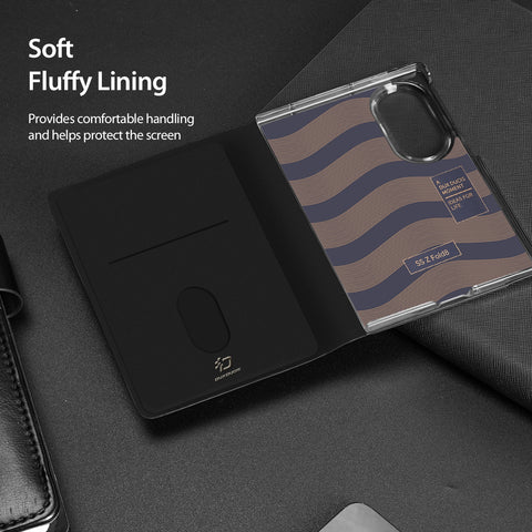Samsung Galaxy Z Fold8 Wallet Case with Card Holder & Kickstand