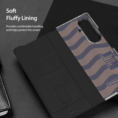 Samsung Galaxy Z Fold8 Ultra Wallet Case with Card Holder & Kickstand