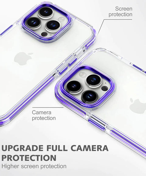 Clear Shock-proof Case for iPhone 15 Pro