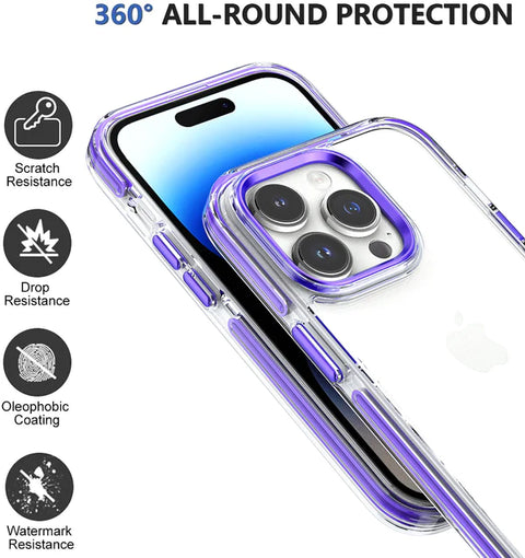 Clear Shock-proof Case for iPhone 15 Pro Max - Easy Gadgets