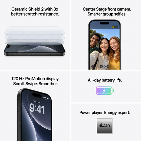 Apple iPhone 17 256GB (Black) - Open Box, Activated - Dual SIM