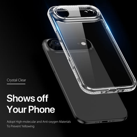 Crystal Clear iPhone Air Case – Slim Shock-Absorbing TPU Cover