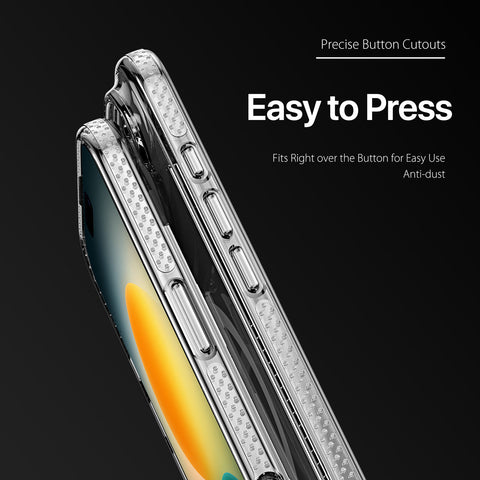 Crystal Clear iPhone Air Case – Slim Shock-Absorbing TPU Cover