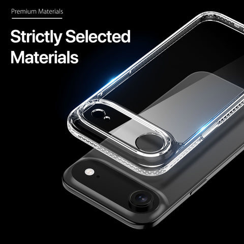 Crystal Clear iPhone Air Case – Slim Shock-Absorbing TPU Cover