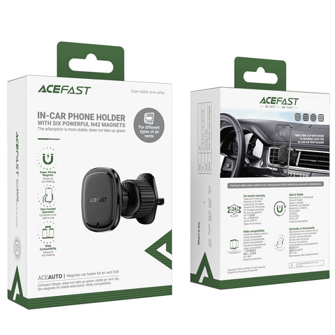 Air Vent In-Car Phone Holder with Strong Magnetic