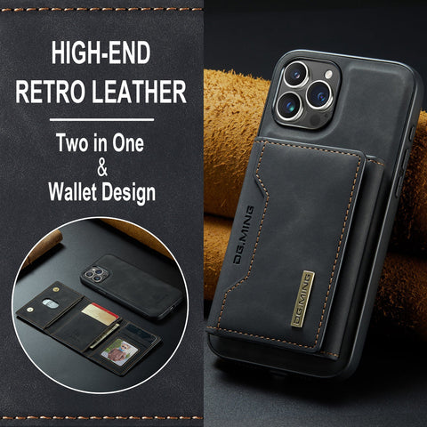 2-in-1 Detachable Magnetic Wallet Case - iPhone 15 Pro Case