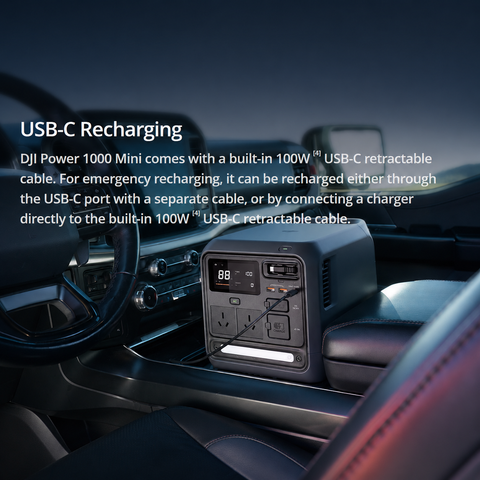 DJI Power 1000 Mini 1008Wh Portable Power Station