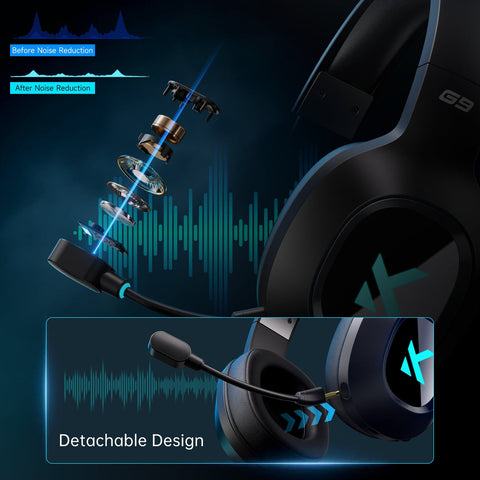 MCHOSE G9 Pro Tri-Mode Wireless Gaming Headset