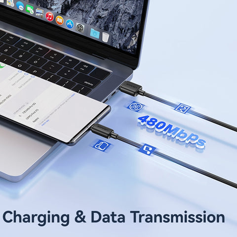 USB-A to Micro-USB 3A Fast Charging Data Cable 3M - USAM