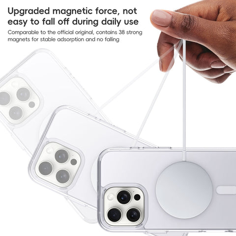 iPhone 16 Transparent MagSafe Phone Case