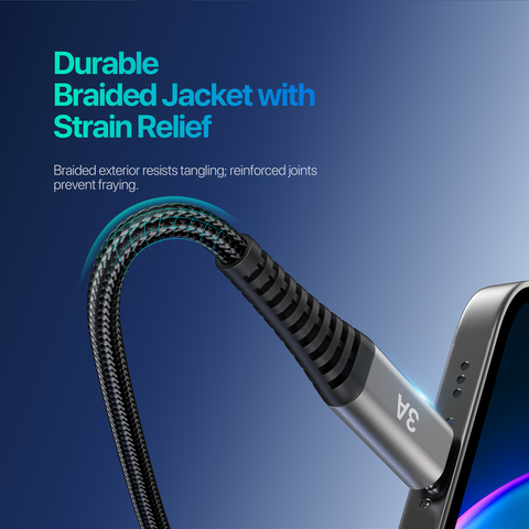 ELEKFONE USB to Type-C Charging Cable 1M