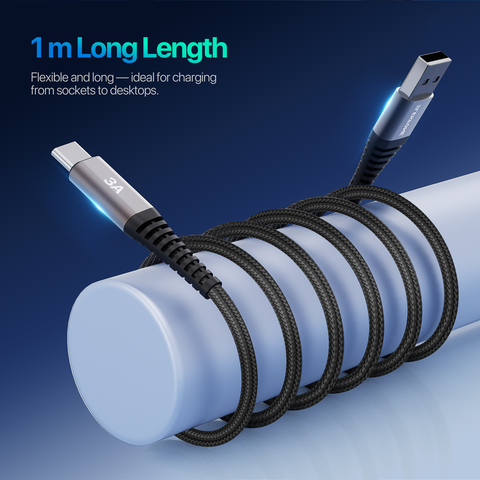 ELEKFONE USB to Type-C Charging Cable 1M