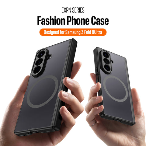 Samsung Galaxy Z Fold8 Ultra Magnetic Case with Hinge Protection & MagSafe Compatibility