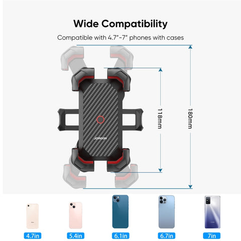 Motorcycle Phone Holder - Mirror Phone Mount