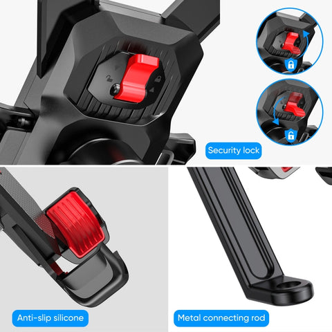 Motorcycle Phone Holder - Mirror Phone Mount