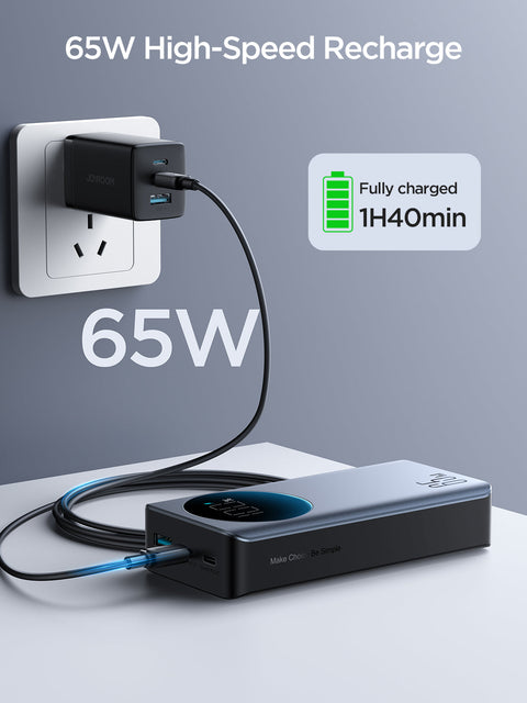 65W power bank charger