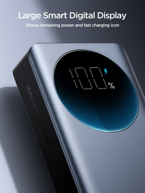 JOYROOM 65W Fast Charging Power Bank with Digital Display 20000mAh