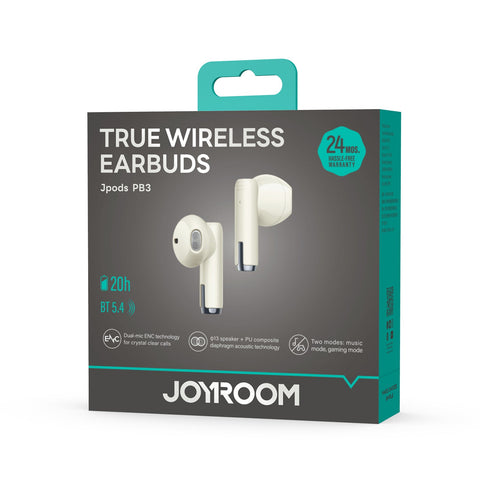 Jpods Mini True Wireless Bluetooth Earphones with 20H Playtime - Joyroom