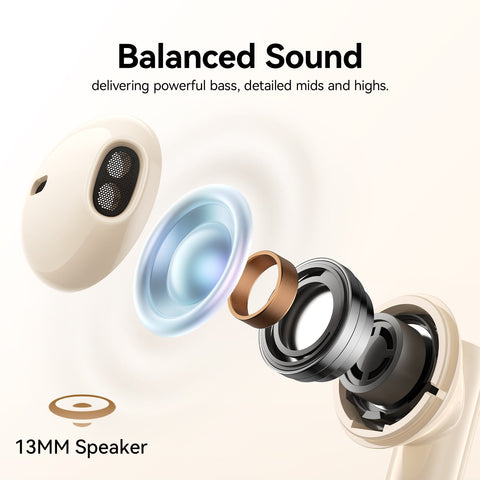 Jpods Mini True Wireless Bluetooth Earphones with 20H Playtime - Joyroom