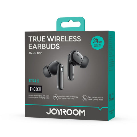 Jpods True Wireless Bluetooth Earphones with Battery Level Display - JOYROOM