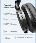 Joyroom JR-OH1 noise-cancelling wireless headphones