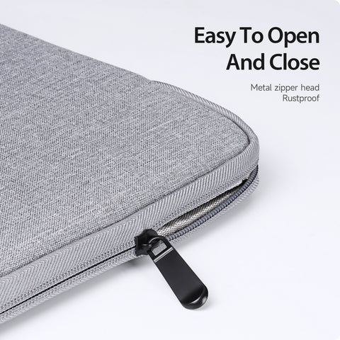 Lightweight laptop sleeve with all-around protection